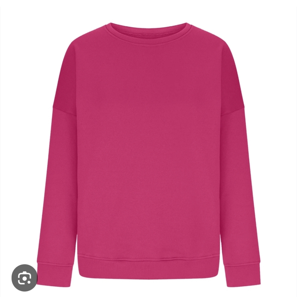 Supreme Vibrant Pink Fleece Sweatshirt Super Soft By Torrid